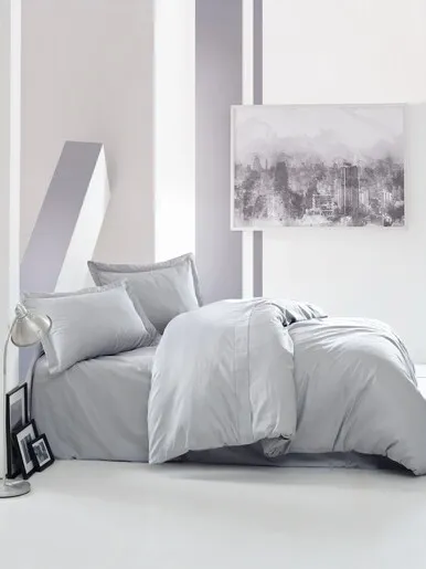 Dekordom Posteljina cb elegant saten - gri