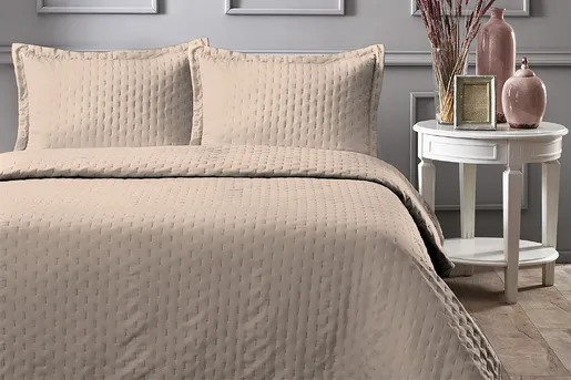Dekordom Prekrivač trattino 200x220 - beige