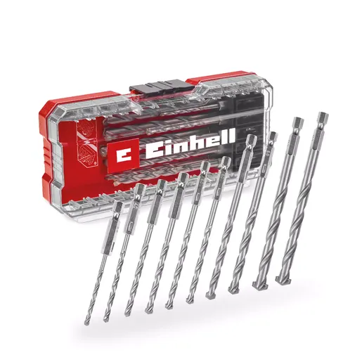 Einhell Set burgija za kamen S-Case 10 kom