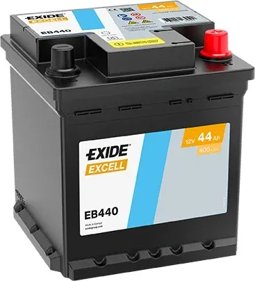 Exide Excell akumulator za automobile 12V 44Ah EB440