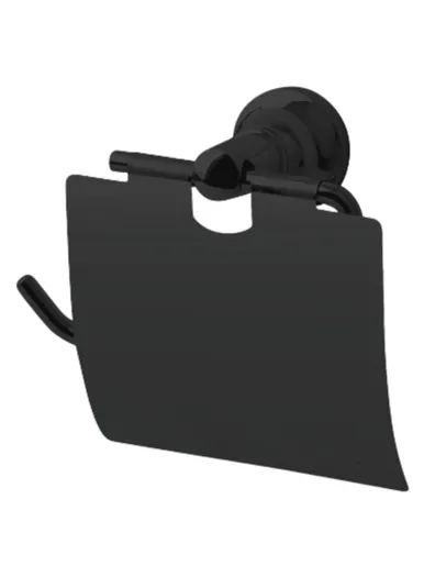 Flusso Držač Toalet Papira Black 123813