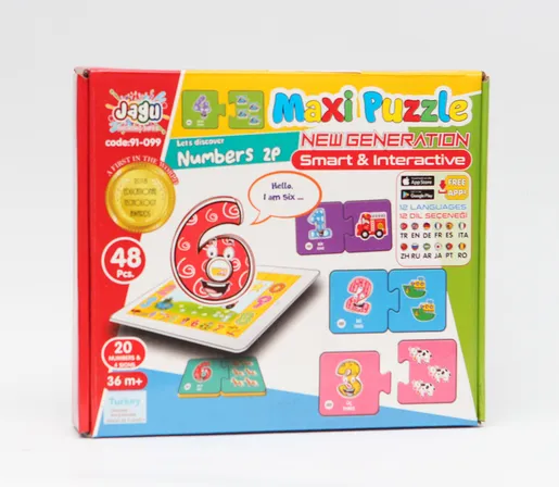 Jagu puzzle Brojevi 48 kom