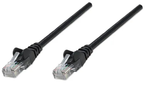 LAN UTP kabl intellinet 320757 Cat5e CCA/Black/2m