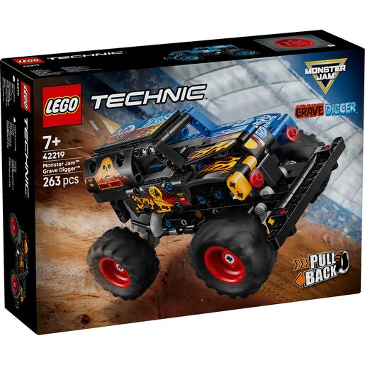 LEGO Monster Jam™ Grave Digger™ Vatra i led 42219
