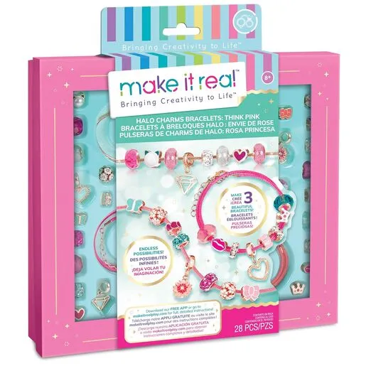 Make it real Čarobne halo nalepnice  think pink 1722