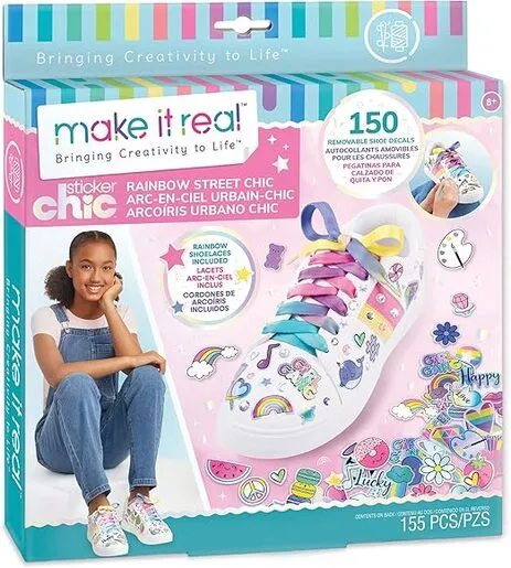 Make it real Chic nalepnice rainbow street šik 1324