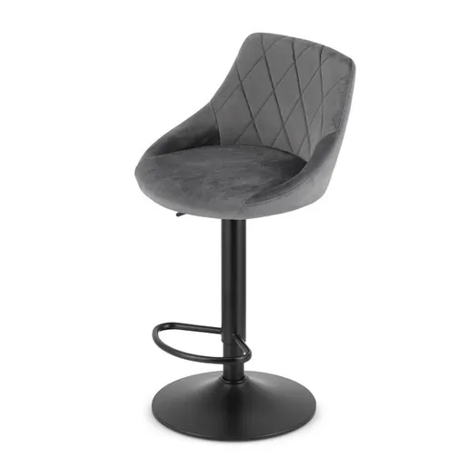 Modern Home Barska stolica kast grey velvet model_3436 KAST