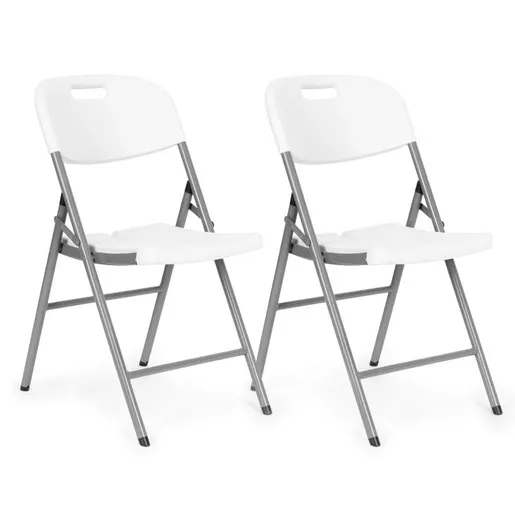 Modern Home Set od 2 sklopivih stolica white HT002