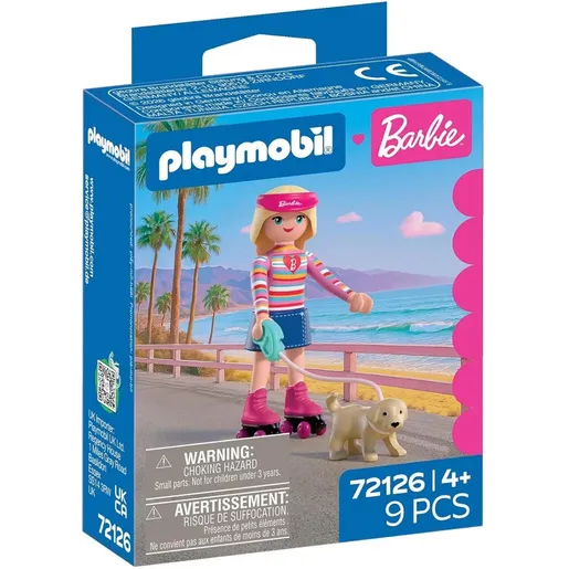 Playmobil Barbie Vožnja rolšua pored plaže