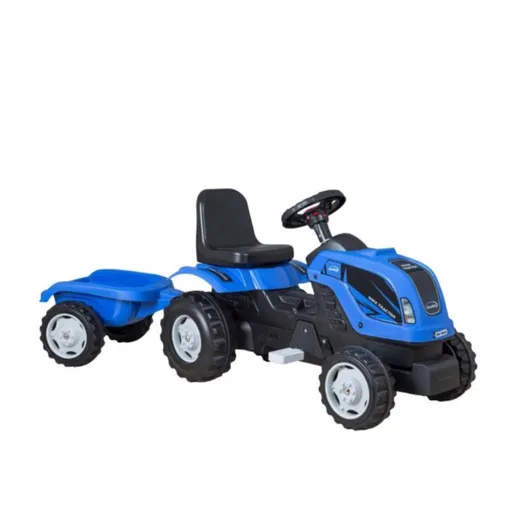 Playtime deciji traktor sa prikolicom 956 - plavi