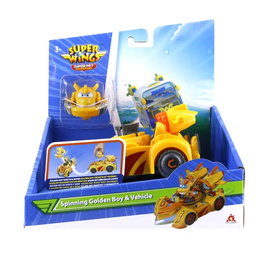 SUPER WINGS Rotacioni Golden Boy i vozilo