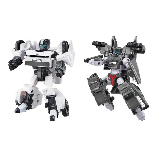 Tobot Mini X White + Mini Y Metallic Gray