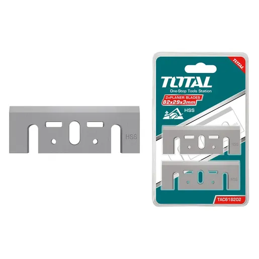 TOTAL Nož za rende, 82mmx29,3x3mm,2 kom TAC618202