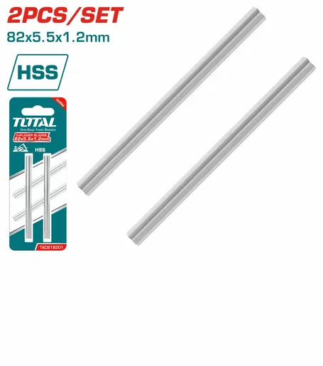 TOTAL Nož za rende, 82mmx5,5x1,2mm,2 kom TAC618201