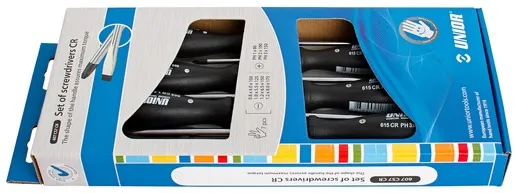 UNIOR Odvijači CR u garnituri 607CS7CR