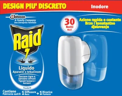 APARAT I DOPUNA TEČNOST 30 NOĆI RAID 21ML