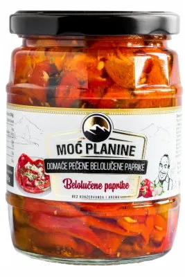 BELOLUČENE PAPRIKE MOĆ PLANINE 550G