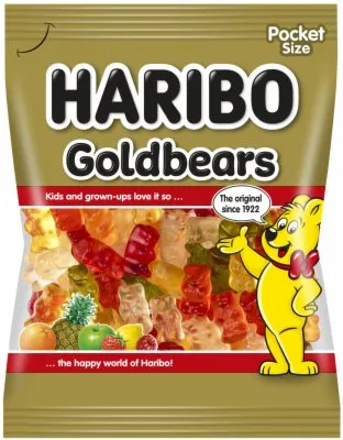 BOMBONE GUMENE MEDA HARIBO 100G