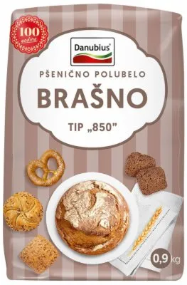 BRAŠNO PŠENIČNO TIP-850 DANUBIUS 900G