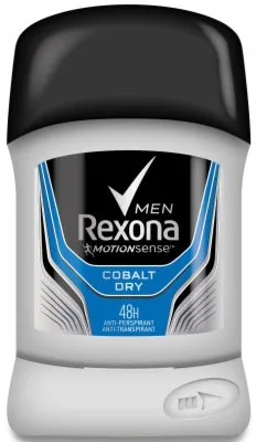DEO STIK MEN COBALT DRY REXONA 50ML