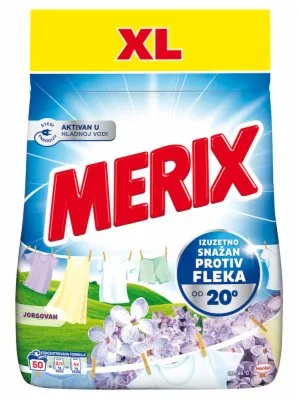 DETERDŽENT ZA VEŠ JORGOVAN 50PR MERIX 3.75KG