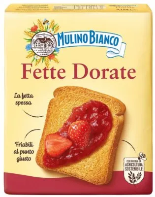 DVOPEK FETTE BISCOTTATE DORATE BARILLA 315G