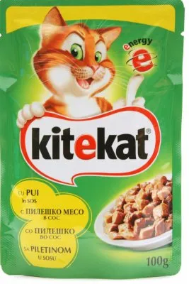 HRANA ZA MAČKE PILETINA KITEKAT 100G