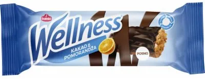 ŽITNI BAR NARANDŽA&ČOKOLADA WELLNESS 30G