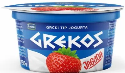 JOGURT GRČKI GREKOS JAGODA 150G