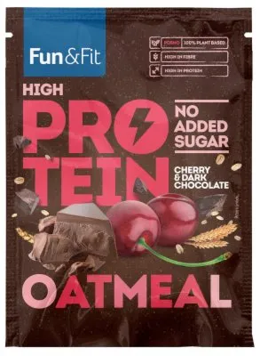 KAŠA OVSENA PROTEIN ČOKOLADA&VIŠNJA FUN&FIT 55G