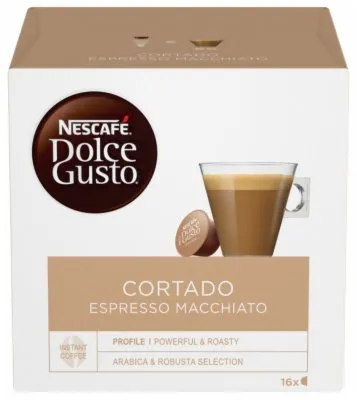 KAPSULE NESCAFE DOLCE GUSTO CORTADO 16/1