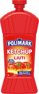KEČAP LJUTI POLIMARK 1KG