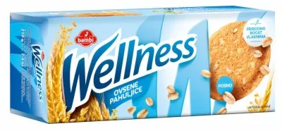 KEKS INTEGRALNI OVSENE PAHULJICE WELLNESS 210G