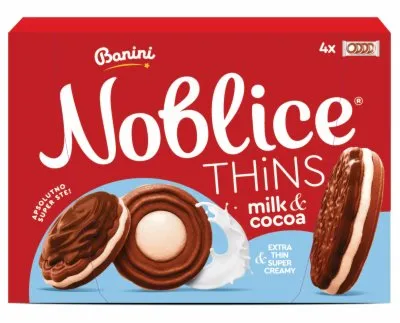 KEKS THINS MLEKO&KAKAO NOBLICE 190G