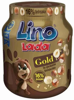 KREM GOLD 16% SECKANI LEŠNIK LINO LADA 350G