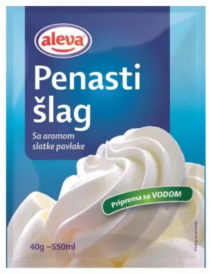 ŠLAG PENA SA VODOM ALEVA 40G