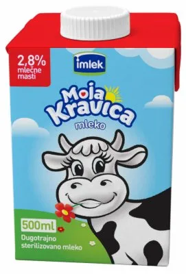 MLEKO UHT MOJA KRAVICA 2,8%MM 500ML TB