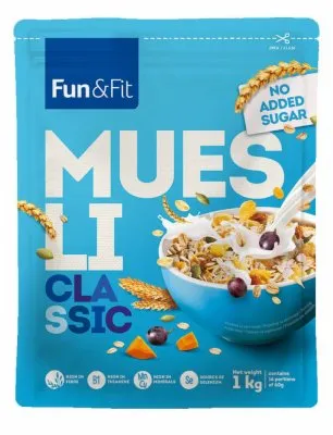 MUSLI CLASSIC FUN&FIT 1KG
