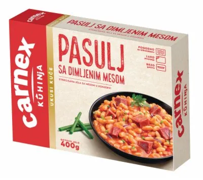 PASULJ SA DIMLJENIM MESOM CARNEX 400G