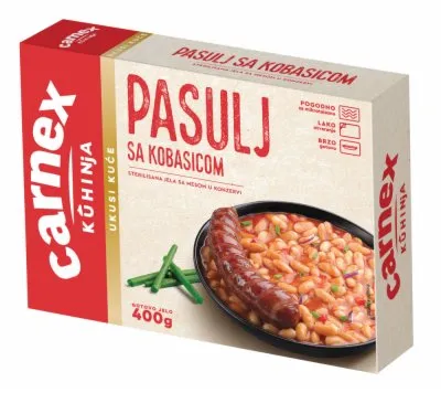 PASULJ SA KOBASICOM CARNEX 400G