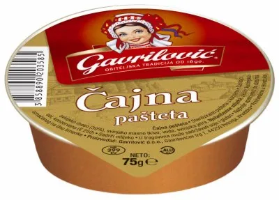 PAŠTETA ČAJNA GAVRILOVIĆ 75G