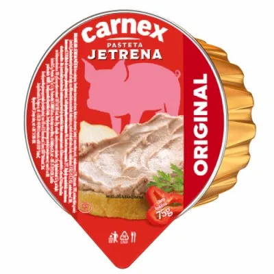 PAŠTETA JETRENA CARNEX 75G