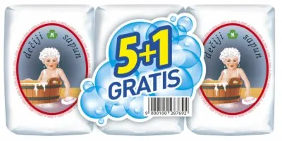 SAPUN BABY MERIMA 87G 5+1 GRATIS