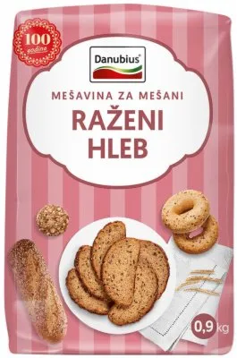SMEŠA ZA HLEB RAŽANI DANUBIUS 900G