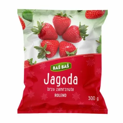 SMRZNUTO VOĆE JAGODA BAŠ BAŠ 300G