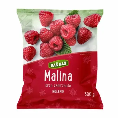 SMRZNUTO VOĆE MALINA BAŠ BAŠ 300G