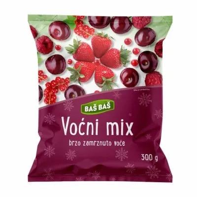 SMRZNUTO VOĆE MEŠAVINA BAŠ BAŠ 300G