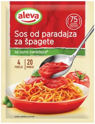 SOS ZA ŠPAGETE ALEVA 85G