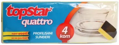 SUNĐER SA ABRAZIVOM QUATRO TOP STAR 4/1