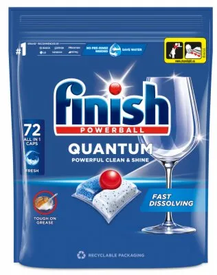 TABLETE ZA SUĐE ALL IN ONE QUANTUM FINISH 72/1
